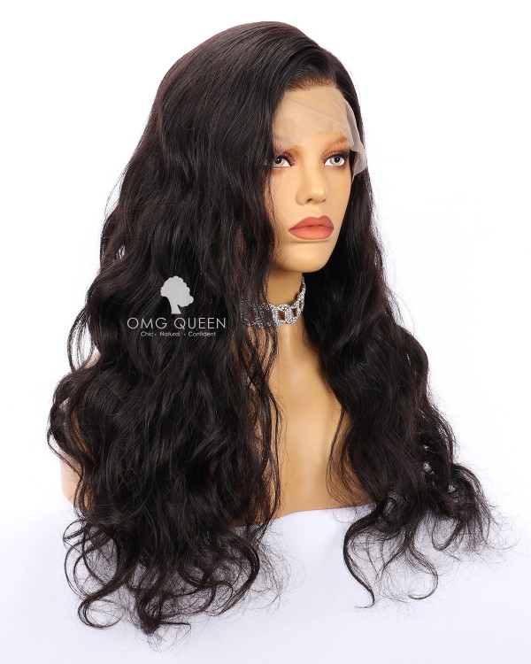 Pre plucked Victoria s Secret Wavy Hairstyle Lace Front Wigs 200