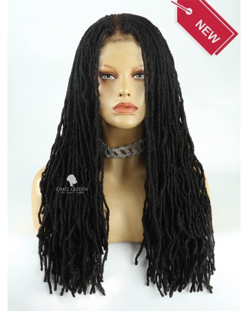 Curly Edges HD Lace Box braids Crochet Style Wig [BBW01]