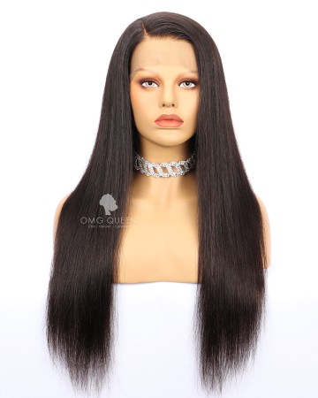 Affordable 180% Density 360 Wig Virgin Brazilian Silky Straight Hair Good Quality [BTW01]