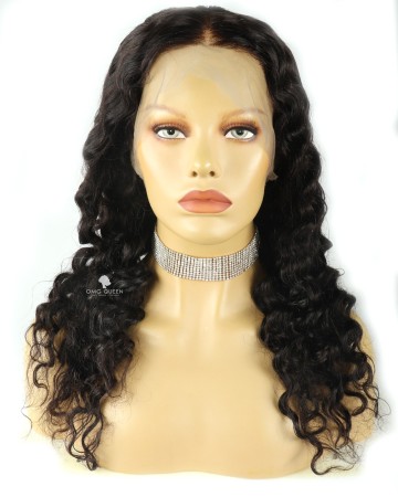 High Quality Deep Wave 360 Wig Hot 180% Density Malaysian Virgin Hair Affordable Wig  [MTW05]