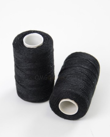 2PCS Black Weaving Threads for machine weft hair extension hair accessories[CT01]