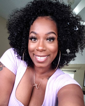 KINKY CURLY Bob style Human Hair U Part Wigs [UPW04]