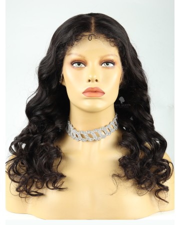 4c Edges Loose Wave 6in HD Lace Wig Human Hair Wigs[SMW19]
