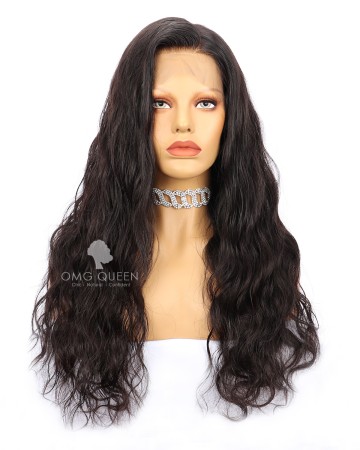 Invisible Single Knots 13*6in Lace Front Wig Body Wave Virgin Brazilian Hair[SMW06]