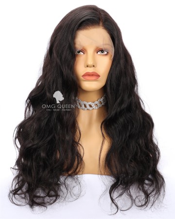 Pre-plucked Victoria‘s Secret Wavy Hairstyle Lace Front Wigs 200% Density Human Hair [VS03]