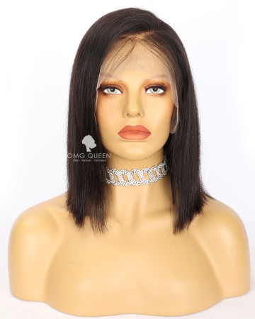 10in Silky Straight Lace Front Bob Lace Wig  [CS245]