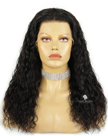 200% Thick Density 13X4in Loose Curly Virgin Human Hair HD Lace Wig [TG02]