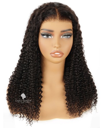 9X6 Water Wave Fitted Glueless HD Lace Clean Bleached Wig [HGW03]