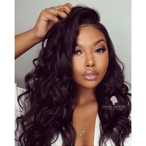 Hot 180% Density 360 Frontal Wig Virgin Brazilian Body Wave Good Quality Affordable Wig  [BTW02]