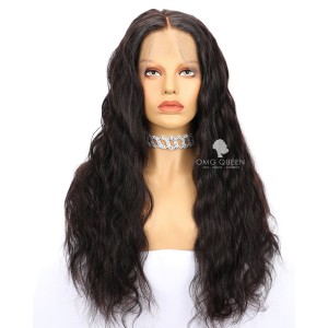 Hot 180% Density 360 Frontal Wig High Quality Malaysian Virgin Hair Body Wave Affordable Wig  [MTW02]