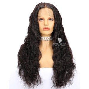 Hot 360 Frontal Wig High Quality Malaysian Virgin Hair Body Wave Affordable Wig  [MTW02]