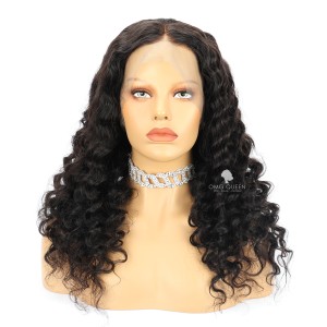 Loose Deep Wave Virgin Brazilian Hair 360 Frontal Wig [BTW11]