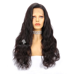 Invisible Single Knots 13*6in Lace Front Wig Body Wave Virgin Brazilian Hair[SMW06]