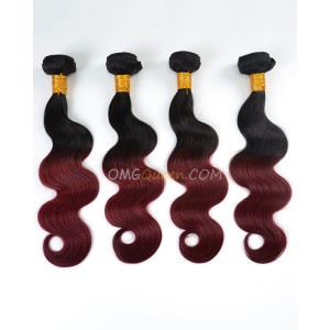 Clearance #1BT99J Indian Virgin Hair Body Wave Bundles and Closure [SD45]
