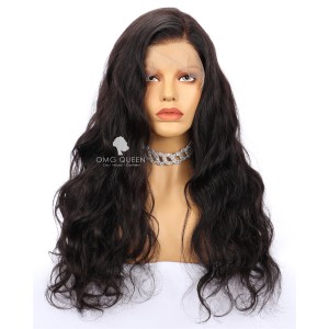 Pre-plucked Victoria‘s Secret Wavy Hairstyle Lace Front Wigs 200% Density Human Hair [VS03]