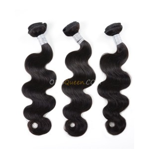 Virgin Brazilian Natural Color Body Wave 3pcs Hair Weave/Weft Unprocessed Hair [BHW22]