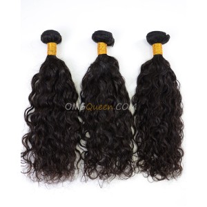 Indian Virgin Natural Color Natural Curly 3pcs Hair Weave/Weft High Quality Hair [IHW27]